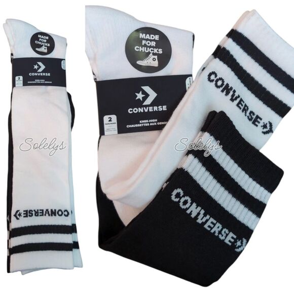 Converse Chuck 70 De Luxe Heel Platform XXHI Patent Leather Knee High Boot 6.5 - Picture 6 of 9